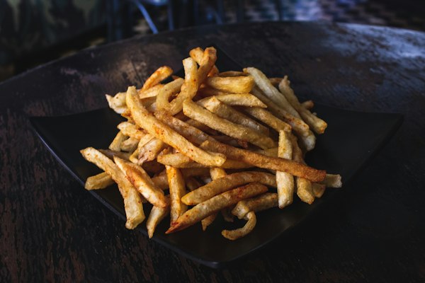 Golden french fries