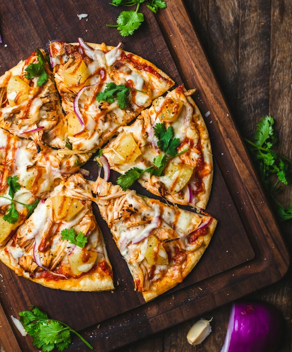 Cheesy pizza slice